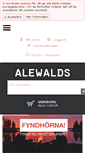 Mobile Screenshot of alewalds.se