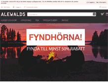 Tablet Screenshot of alewalds.se